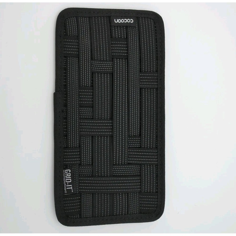 Cocoon Grid-IT Organizer 10.5x5"  Medium Black Travel Camping Tech Trap Packing
